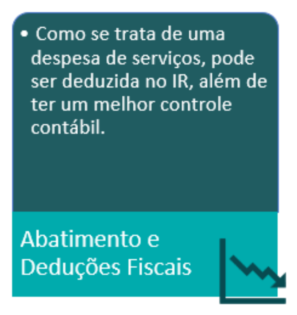 Locação de Dispositivos Móveis - Abatimento e Deduções Fiscais