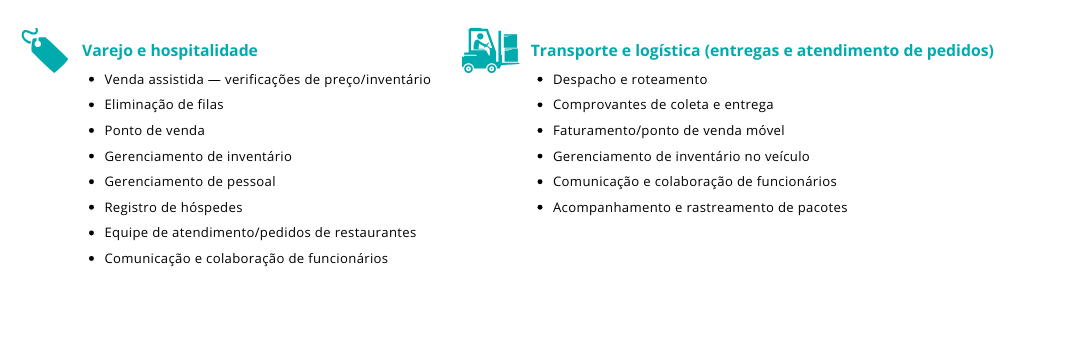 Mercado e aplicações