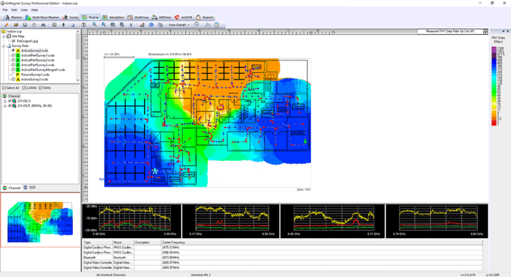 Airmagnet Survey Pro - Wi-Fi6